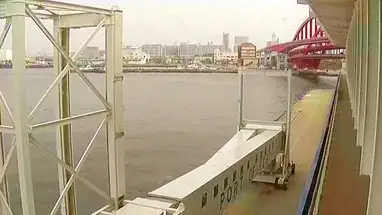 Terminal de puerto de kobe cámara web en vivo