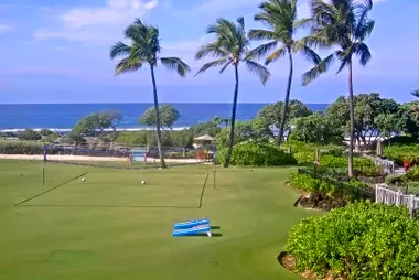 Pelouse en bord de mer de Kohanaiki, Kona