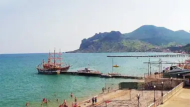 Koktebel, Feodosia, Crimeia webcam ao vivo