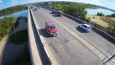 Most komunalny w kierunku Worobówki kamera na żywo