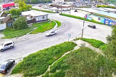 Crossroads of Korolenko and Muromtsevsky streets, Biysk