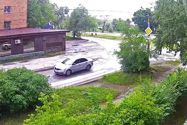 Incrocio delle strade Koshevoy e Trofimov, Biysk