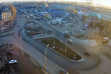 Crossroads of Kuznetsky and Lenin avenues, Kemerovo