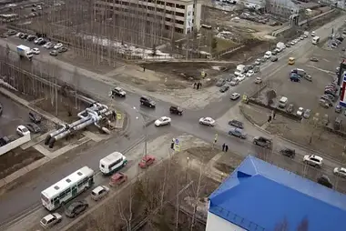 Crossroads of Kuzovatkina and Mira streets