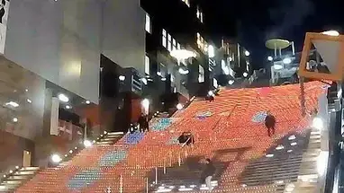 Kyoto Station's Stairs Live Cam