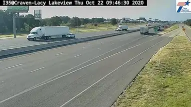 I-35 em Craven, Lacy Lakeview webcam ao vivo