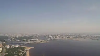 Vista do centro de Lakhta webcam ao vivo