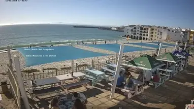 Marc's Beach Bar Langebaan webcam dal vivo