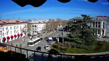 Praça Lazarev, Sebastopol webcam ao vivo