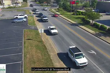 South Cumberland Street i Tennessee Boulevard, Lebanon, TN