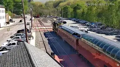 Ferrovia panoramica di Lehigh Gorge, Pennsylvania webcam dal vivo