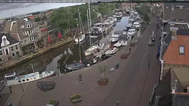 Canal de Lemmer webcam ao vivo