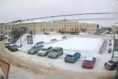 Webcam on Lenin square in Tver