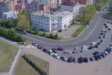 Webcam at the intersection of Lenin—Turgenev, Khabarovsk city