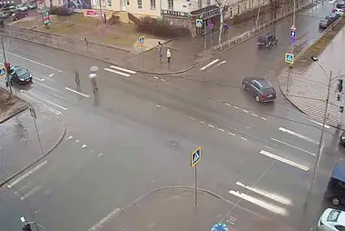 Перекресток улиц Ленина и Андропова.