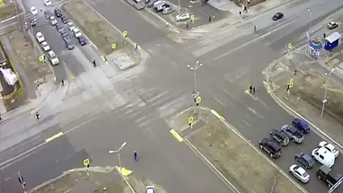 Kreuzung der Straßen Lenin und Völkerfreundschaft Online-Webcam