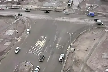 Webcam at the crossroads of Lenin - Khanty-Mansiysk