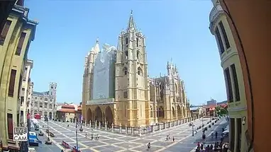 Catedral de León cámara web en vivo
