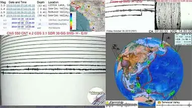 California Earthquake Watch, USA webcam en direct