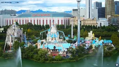 लोटे वर्ल्ड, सियोल लाइव वेबकैम प्रसारण