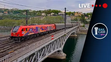 Lyon-Perrache Post 1, Owernia-Rodan-Alpy kamera na żywo