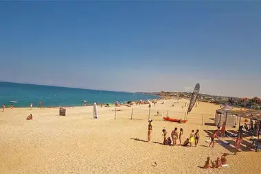 Webcam on Lyubimovka beach, Sevastopol city