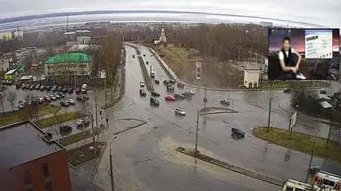 Crossroads of Lyzhnaya and Baltiyskaya streets Live Cam
