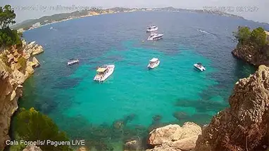 パゲラ カラ フォルネルス、マヨルカ島 ウェブカメラのライブストリーム