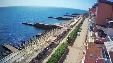 Maly Mayak-dorp, Alushta online-webcam