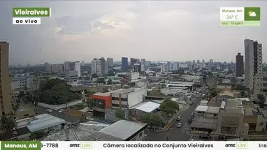 Trực tiếp Vieiralves, Manaus phát trực tiếp qua webcam
