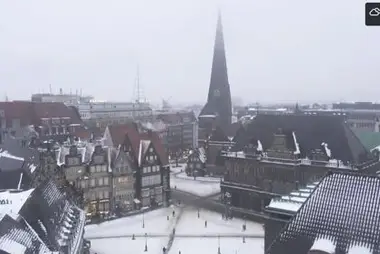 Рыночная площадь Бремена в прямом эфире, Германия