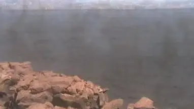 Panorama de la caldera cumbre del volcán Mauna Loa cámara web en vivo