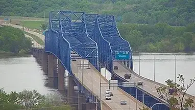 McClugage Bridge, Peoria Live Cam