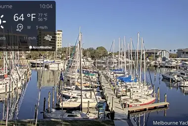 Klub jachtowy w Melbourne na Florydzie