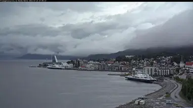 Panorama Molde kamera na żywo