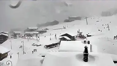 Station de ski de La Rosière webcam en direct
