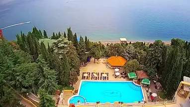 Hotel „More“ Aluschta, Krim Online-Webcam