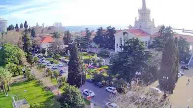 Marinestation van Sotsji online-webcam