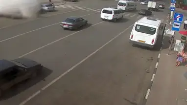 Crossroads of Moscow and Atkarskaya streets, Saratov Live Cam