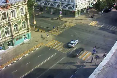 Skrzyżowanie ulic Moskwy i Radiszczowa, Saratów