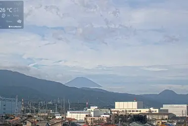 Fuji und Shinkansen, Odawara