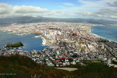 하코다테산 정상, 홋카이도