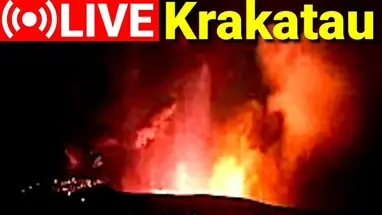 Vulcano Monte Merapi, Indonesia webcam dal vivo