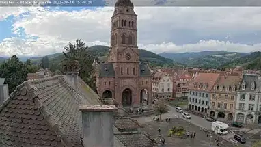Веб-камера Площадь дю Марше, Мюнстер в реальном времени