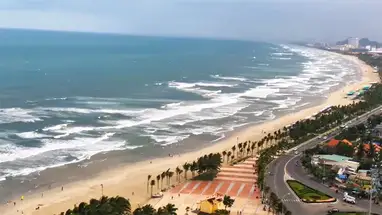 Playa My Khe, Da Nang cámara web en vivo