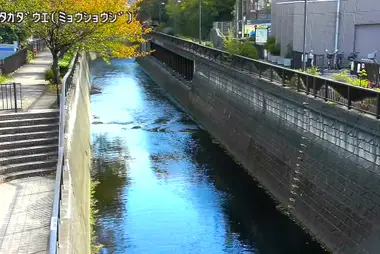 Rivière Myoshoji à Kamitakada, Nakano