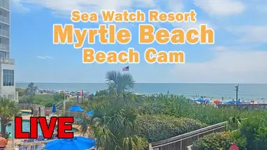Sea Watch Resort, Myrtle Beach webcam en direct