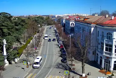 Webcam on Nakhimov Avenue, Sevastopol