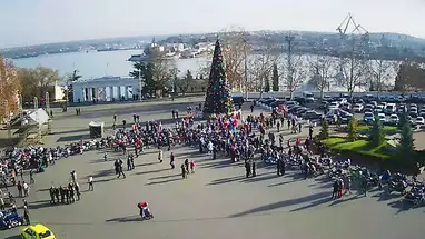 Place Nakhimov, Sébastopol webcam en direct