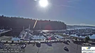 Nanaimo Waterfront Suites e Marina webcam dal vivo
